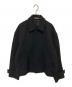 AURALEE（オーラリー）の古着「DOUBLE CLOTH HARD TWIST CARSEY BLOUSON ダブルクロスハードツイストケイシーブルゾン」｜ブラック
