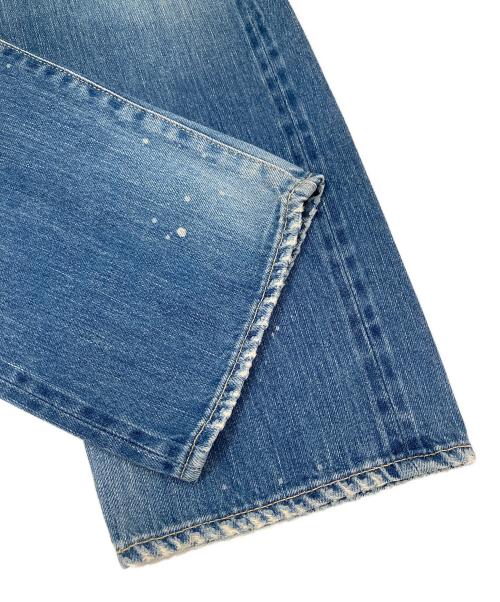 Hysteric Glamour（ヒステリックグラマー）Hysteric Glamour (ヒステリックグラマー) PPR クラッシュ加工デニム　0251AP08 インディゴ サイズ:32の古着・服飾アイテム