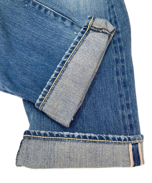 Hysteric Glamour（ヒステリックグラマー）Hysteric Glamour (ヒステリックグラマー) PPR クラッシュ加工デニム　0251AP08 インディゴ サイズ:32の古着・服飾アイテム