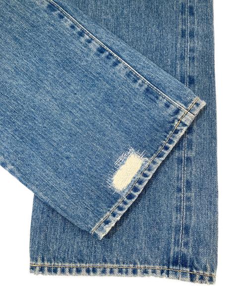 Hysteric Glamour（ヒステリックグラマー）Hysteric Glamour (ヒステリックグラマー) SP加工 スタッズ ダメージ デニムパンツ　0253AP02 インディゴ サイズ:32の古着・服飾アイテム
