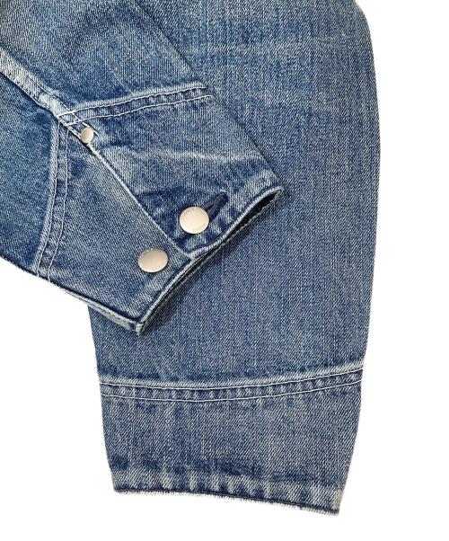VOWELS（バウルズ）VOWELS (バウルズ) Denim Chore Jacket　デニムチョアジャケット　VO-25AW-OW015-73-1 インディゴ サイズ:1の古着・服飾アイテム