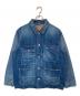 VOWELS（バウルズ）の古着「Denim Chore Jacket　デニムチョアジャケット　VO-25AW-OW015-73-1」｜インディゴ