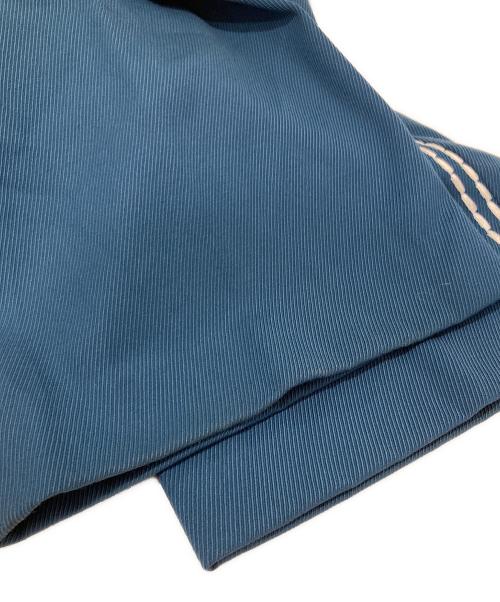 FENDI（フェンディ）FENDI (フェンディ) ステッチデザインウールタックパンツ　FR6240 A8D5 ブルー サイズ:36の古着・服飾アイテム