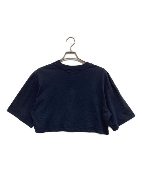MARNI（マルニ）MARNI (マルニ) クロップド ロゴTシャツ ネイビー サイズ:36の古着・服飾アイテム