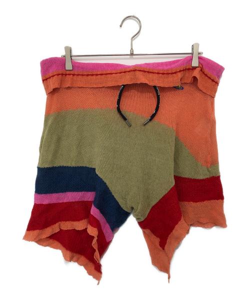 Vivienne Westwood（ヴィヴィアンウエストウッド）Vivienne Westwood (ヴィヴィアンウエストウッド) Distressed Shorts Cotton Mohair Blend 38020017-Y003G マルチカラー サイズ:S/Mの古着・服飾アイテム