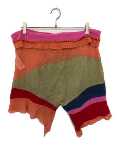 Vivienne Westwood（ヴィヴィアンウエストウッド）Vivienne Westwood (ヴィヴィアンウエストウッド) Distressed Shorts Cotton Mohair Blend 38020017-Y003G マルチカラー サイズ:S/Mの古着・服飾アイテム