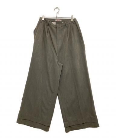 中古・古着通販】SYUMAN. (シュウマン) Nu Suit Trousers ワイド