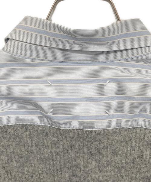 Maison Margiela（メゾンマルジェラ）Maison Margiela (メゾンマルジェラ) ドッキングシャツワンピース スカイブルー サイズ:XXSの古着・服飾アイテム