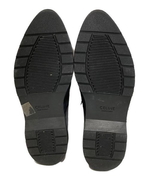 CELINE（セリーヌ）CELINE (セリーヌ) スタッズ クリーパーシューズ ブラック サイズ:43の古着・服飾アイテム