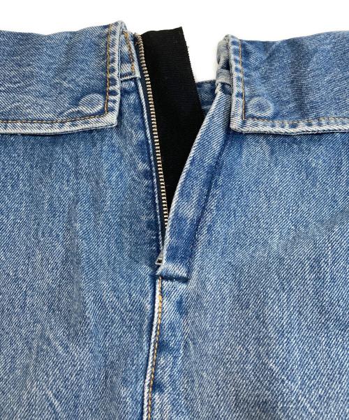 ALEXANDER WANG（アレキサンダー・ワン）ALEXANDER WANG (アレキサンダー・ワン) デザインデニムスカート インディゴ サイズ:27の古着・服飾アイテム