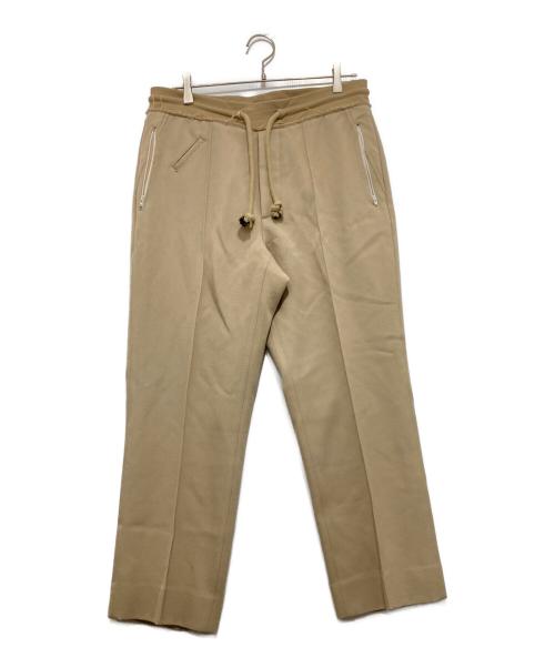 Maison Margiela（メゾンマルジェラ）Maison Margiela (メゾンマルジェラ) WOOL DRAWSTRING TROUSERS ベージュ サイズ:44の古着・服飾アイテム