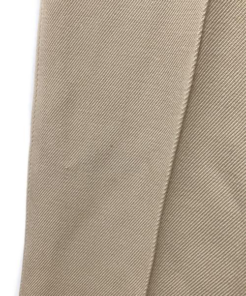 Maison Margiela（メゾンマルジェラ）Maison Margiela (メゾンマルジェラ) WOOL DRAWSTRING TROUSERS ベージュ サイズ:44の古着・服飾アイテム