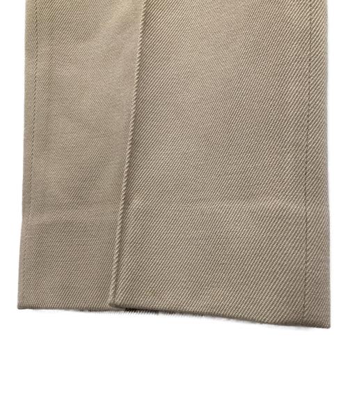 Maison Margiela（メゾンマルジェラ）Maison Margiela (メゾンマルジェラ) WOOL DRAWSTRING TROUSERS ベージュ サイズ:44の古着・服飾アイテム