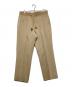 Maison Margiela（メゾンマルジェラ）の古着「WOOL DRAWSTRING TROUSERS」｜ベージュ