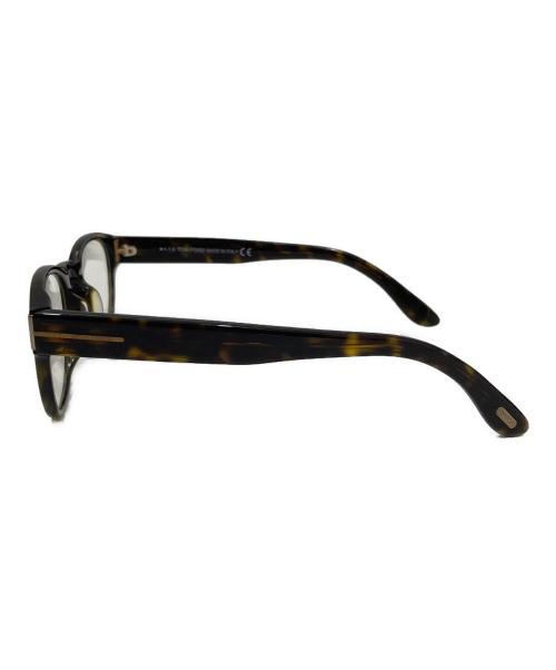 TOM FORD（トムフォード）TOM FORD (トムフォード) 伊達眼鏡 ブラウン サイズ:50□21-145の古着・服飾アイテム