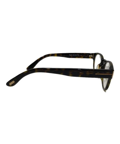 TOM FORD（トムフォード）TOM FORD (トムフォード) 伊達眼鏡 ブラウン サイズ:50□21-145の古着・服飾アイテム