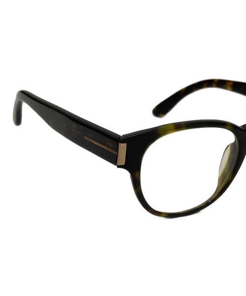 TOM FORD（トムフォード）TOM FORD (トムフォード) 伊達眼鏡 ブラウン サイズ:50□21-145の古着・服飾アイテム