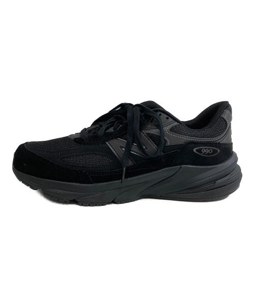 NEW BALANCE（ニューバランス）NEW BALANCE (ニューバランス) Made in USA 990v6 ローカットスニーカー　 U990BB6 ブラック サイズ:27の古着・服飾アイテム