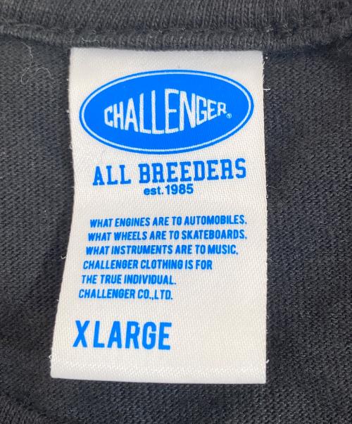 CHALLENGER（チャレンジャー）CHALLENGER (チャレンジャー) HAROSHI (ハロシ) BUDWEISER (バドワイザー) プリントTシャツ ブラック サイズ:XLの古着・服飾アイテム