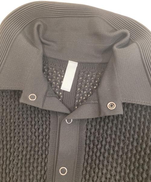 CFCL（シーエフシーエル）CFCL (シーエフシーエル) LATTICE STAND FALL COLLAR BLOUSON　ラティススタンドフォールカラーブルゾン　CF009KC050 ブラック サイズ:1の古着・服飾アイテム