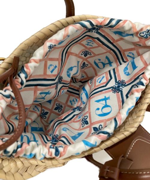 PARIS/64（パリ64）PARIS/64 (パリ64) Mini Basket Oh Là Là ベージュの古着・服飾アイテム