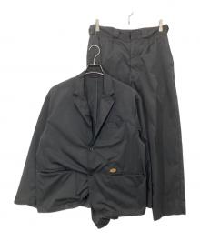 Dickies×TRIPSTER（ディッキーズ×トリップスター）の古着「セットアップスーツ　 25SS 　251M10BM01」｜ブラック