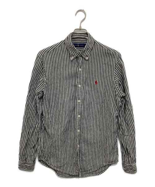 RALPH LAUREN（ラルフローレン）RALPH LAUREN (ラルフローレン) リネンシャツ グレー サイズ:Sの古着・服飾アイテム