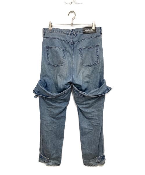AMBUSH（アンブッシュ）AMBUSH (アンブッシュ) DETAILED DENIM PANTS ディテイルドデニムパンツ インディゴ サイズ:32の古着・服飾アイテム