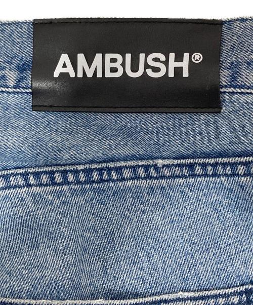 AMBUSH（アンブッシュ）AMBUSH (アンブッシュ) DETAILED DENIM PANTS ディテイルドデニムパンツ インディゴ サイズ:32の古着・服飾アイテム