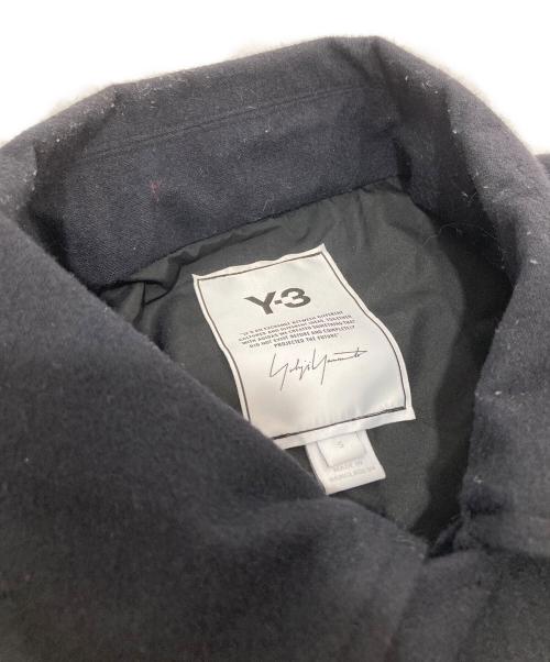 Y-3（ワイスリー）Y-3 (ワイスリー) CLASSIC MELTON GORE-TEX COAT クラシック メルトン ゴアテックス コート HB3378  ブラック サイズ:Sの古着・服飾アイテム