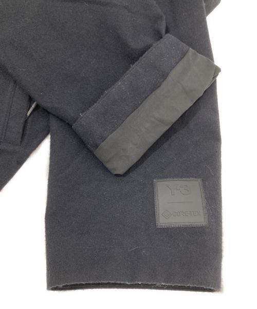 Y-3（ワイスリー）Y-3 (ワイスリー) CLASSIC MELTON GORE-TEX COAT クラシック メルトン ゴアテックス コート HB3378  ブラック サイズ:Sの古着・服飾アイテム