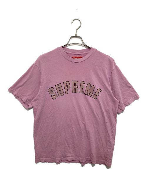 SUPREME（シュプリーム）SUPREME (シュプリーム) Cracked Arc S/S Top　クラックドアークショートスリーブトップ ピンク サイズ:Mの古着・服飾アイテム