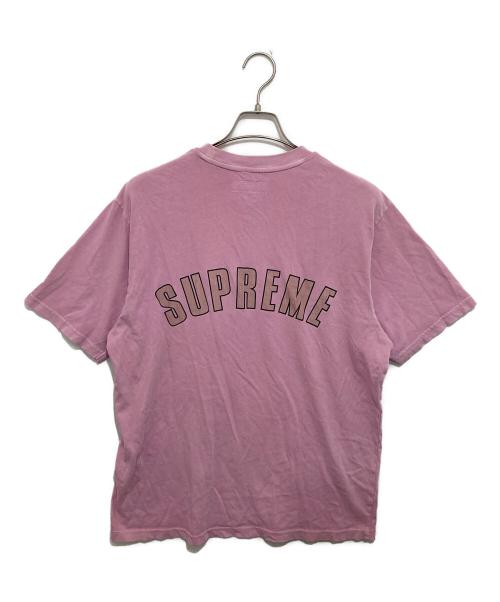 SUPREME（シュプリーム）SUPREME (シュプリーム) Cracked Arc S/S Top　クラックドアークショートスリーブトップ ピンク サイズ:Mの古着・服飾アイテム