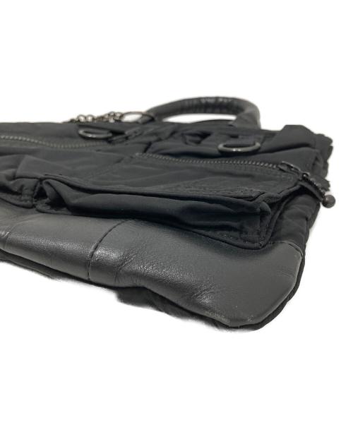 PORTER（ポーター）PORTER (ポーター) YOHJI YAMAMOTO (ヨウジヤマモト) 2WAY HELMET BAG(S)　ツーウェイヘルメットバッグ ブラックの古着・服飾アイテム