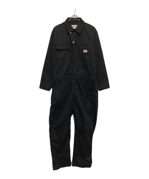 Schott（ショット）Schott (ショット) TC WORK WEAR JUMPSUIT ティーシーワークウェアジャンプスーツ 782-3910008 ブラック サイズ:XLの古着・服飾アイテム