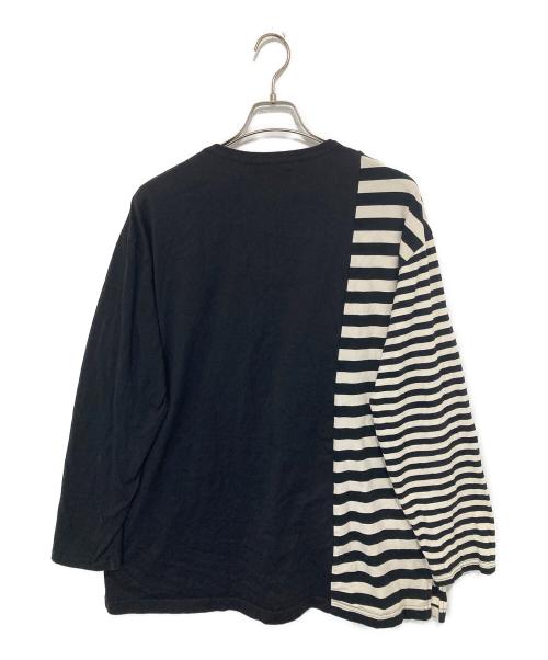 s'yte（サイト）s'yte (サイト) ボーダーカットソー ホワイト×ブラック サイズ:3の古着・服飾アイテム