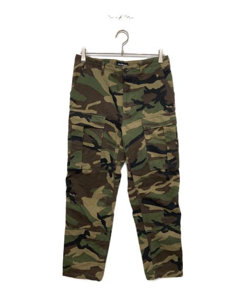 BALENCIAGA（バレンシアガ）BALENCIAGA (バレンシアガ) コットン カーゴ パンツ　557301 TDLD9 カーキ サイズ:44の古着・服飾アイテム