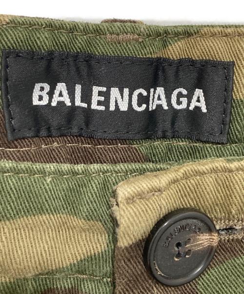 BALENCIAGA（バレンシアガ）BALENCIAGA (バレンシアガ) コットン カーゴ パンツ　557301 TDLD9 カーキ サイズ:44の古着・服飾アイテム
