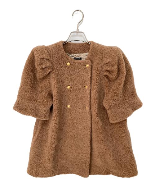 LUDLOW（ラドロー）LUDLOW (ラドロー) ムートンコート　21-LD21A019JK-005-007 ブラウン サイズ:1の古着・服飾アイテム