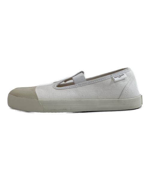 Maison Margiela（メゾンマルジェラ）Maison Margiela (メゾンマルジェラ) Tabi オン・ザ・デッキ　S39-WS0115 ベージュ サイズ:36の古着・服飾アイテム