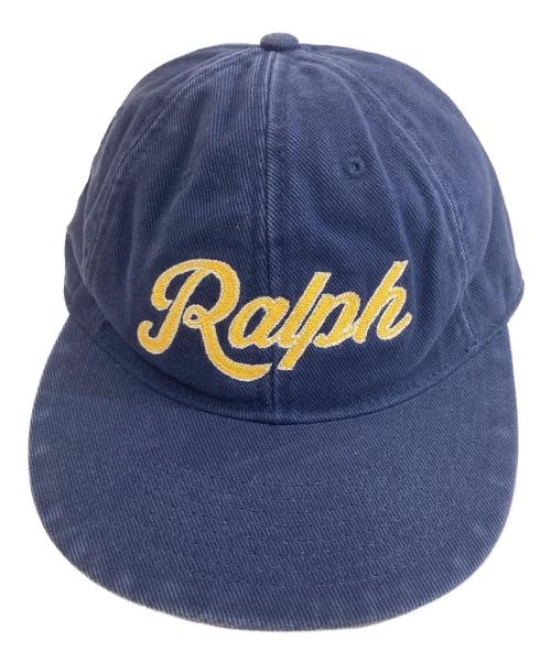 POLO RALPH LAUREN（ポロ・ラルフローレン）POLO RALPH LAUREN (ポロ・ラルフローレン) キャップ ネイビーの古着・服飾アイテム