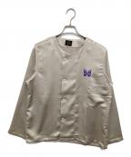 Needlesニードルズ）の古着「PAJAMA  SHIRT パジャマシャツ」｜ベージュ