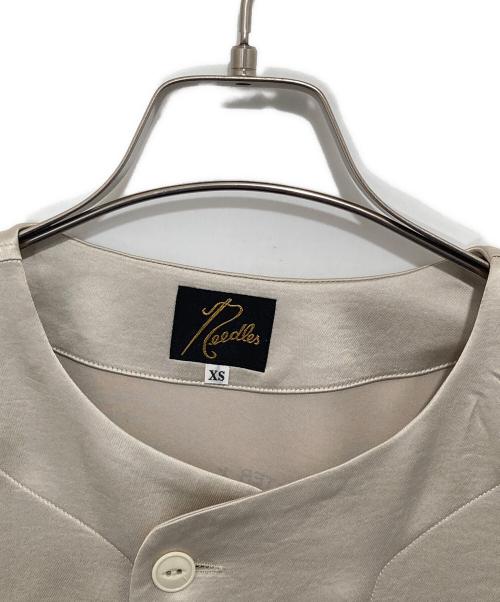 Needles（ニードルズ）Needles (ニードルズ) PAJAMA  SHIRT パジャマシャツ ベージュ サイズ:XSの古着・服飾アイテム