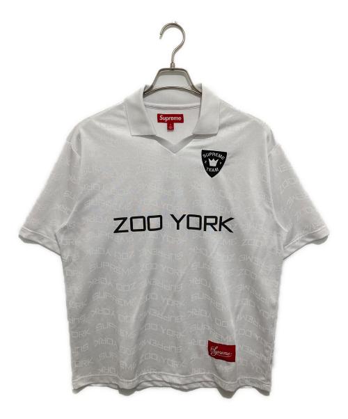 SUPREME（シュプリーム）SUPREME (シュプリーム) ZOO YORK (ズーヨーク) Soccer Jersey　サッカージャージ ホワイト サイズ:Sの古着・服飾アイテム
