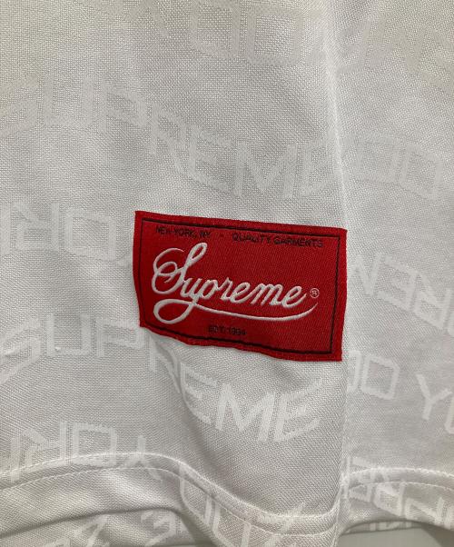SUPREME（シュプリーム）SUPREME (シュプリーム) ZOO YORK (ズーヨーク) Soccer Jersey　サッカージャージ ホワイト サイズ:Sの古着・服飾アイテム