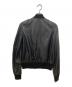 RICK OWENS (リックオウエンス) 15SSジップアップレザージャケット ブラック サイズ:42：100000円