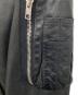 中古・古着 RICK OWENS (リックオウエンス) 15SSジップアップレザージャケット ブラック サイズ:42：100000円