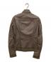 RICK OWENS (リックオウエンス) 14SSマルチジップレザージャケット ベージュ サイズ:46：65000円