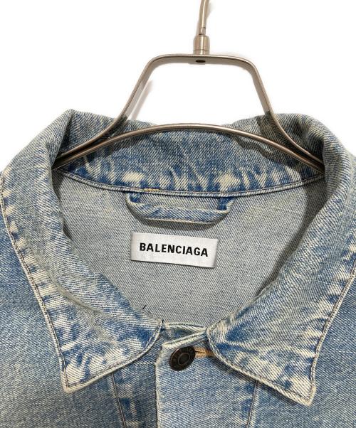 BALENCIAGA（バレンシアガ）BALENCIAGA (バレンシアガ) デニム アップサイドダウン ジャケット / Upside Down Denim Jacket　HO13 625989 TJW79 インディゴ サイズ:36の古着・服飾アイテム