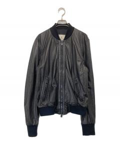 中古・古着通販】BALLY (バリー) レザージャケット ブラック サイズ:US